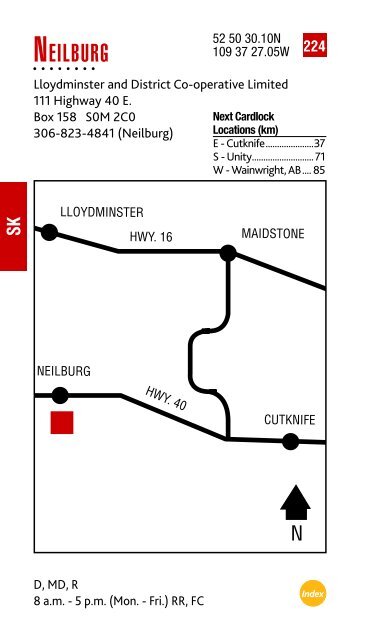 Feb. 2013 Cardlock Location Guide - Co-op Connection