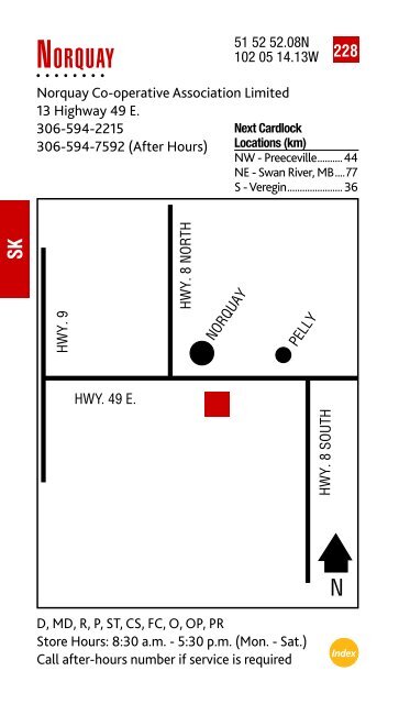 Feb. 2013 Cardlock Location Guide - Co-op Connection