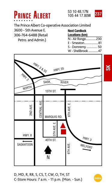 Feb. 2013 Cardlock Location Guide - Co-op Connection