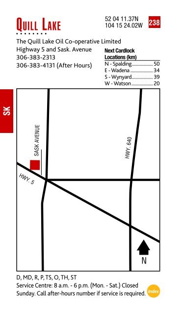 Feb. 2013 Cardlock Location Guide - Co-op Connection