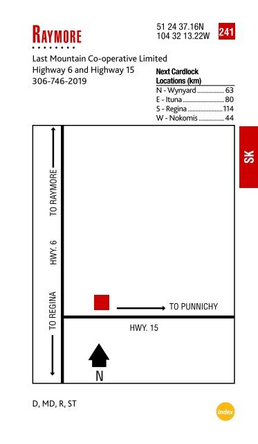 Feb. 2013 Cardlock Location Guide - Co-op Connection