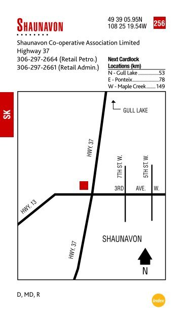 Feb. 2013 Cardlock Location Guide - Co-op Connection