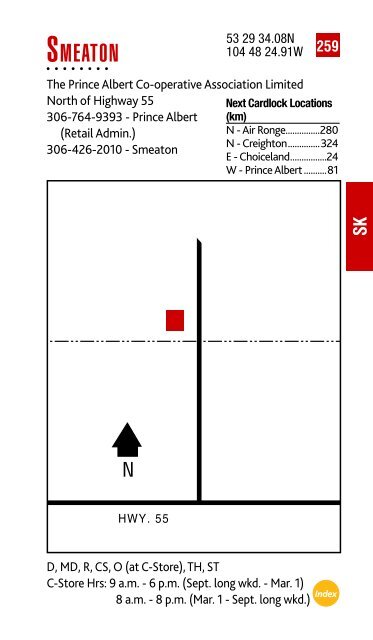 Feb. 2013 Cardlock Location Guide - Co-op Connection