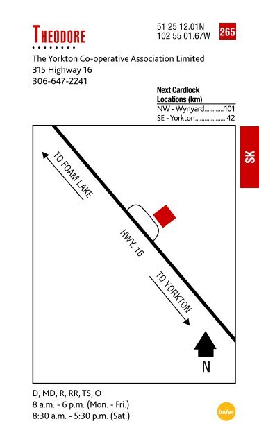 Feb. 2013 Cardlock Location Guide - Co-op Connection