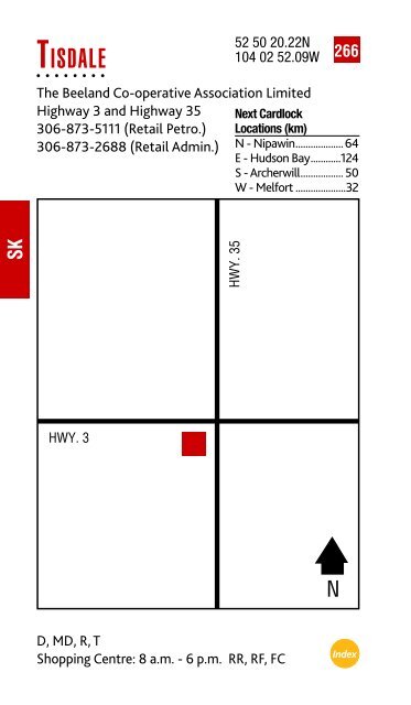 Feb. 2013 Cardlock Location Guide - Co-op Connection