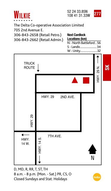 Feb. 2013 Cardlock Location Guide - Co-op Connection