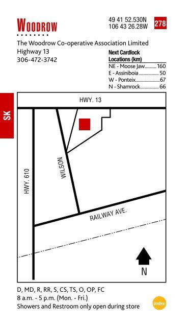 Feb. 2013 Cardlock Location Guide - Co-op Connection