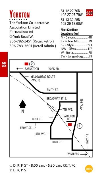 Feb. 2013 Cardlock Location Guide - Co-op Connection