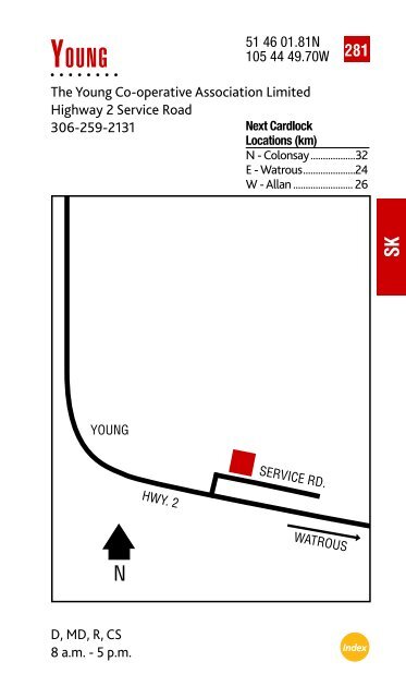 Feb. 2013 Cardlock Location Guide - Co-op Connection