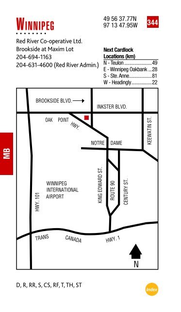 Feb. 2013 Cardlock Location Guide - Co-op Connection