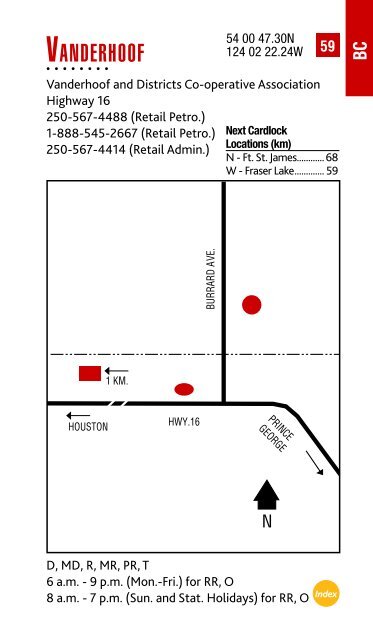 Feb. 2013 Cardlock Location Guide - Co-op Connection