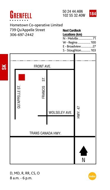 Feb. 2013 Cardlock Location Guide - Co-op Connection