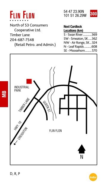 Feb. 2013 Cardlock Location Guide - Co-op Connection