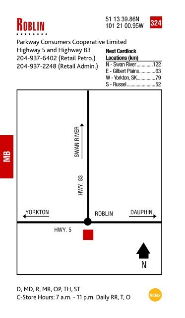 Feb. 2013 Cardlock Location Guide - Co-op Connection