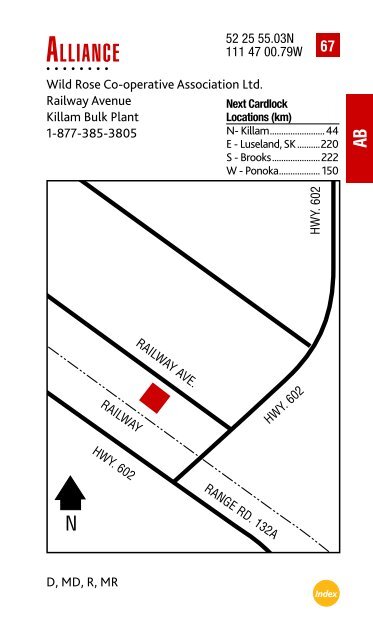 Feb. 2013 Cardlock Location Guide - Co-op Connection