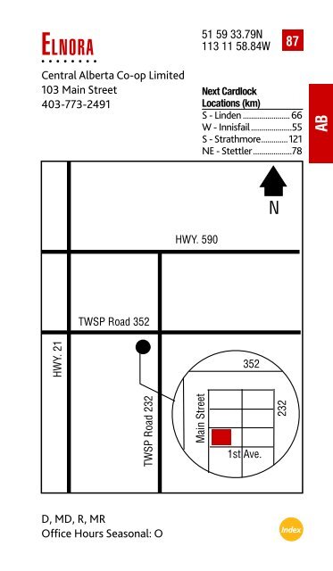 Feb. 2013 Cardlock Location Guide - Co-op Connection