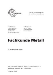 Fachkunde Metall