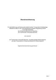 Dienstvereinbarung - Schließanlage Straubing - Personalrat der ...