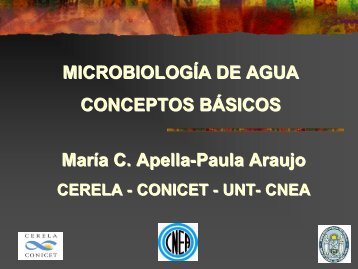 Conceptos bÃ¡sicos de microbiologÃ­a de aguas