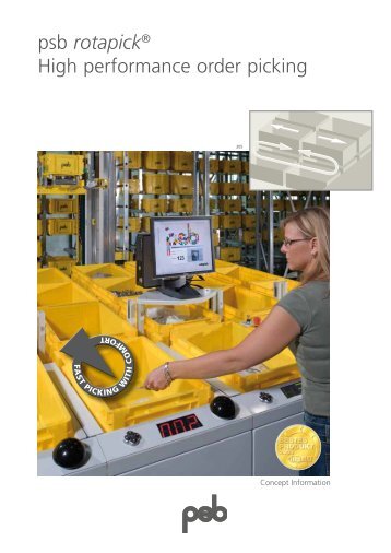 psb rotapickÂ® High performance order picking - psb GmbH