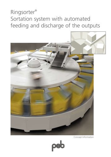 ringsorter Sortation system with autom. feeding and ... - psb GmbH