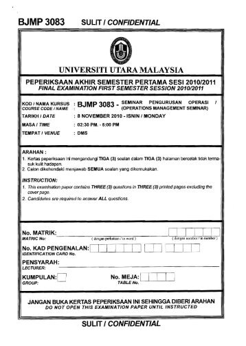 BJMP 3083 SULlTI CONFIDENTIAL