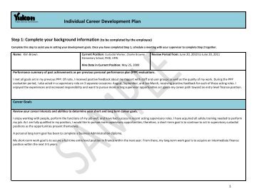 ICDP Sample Form