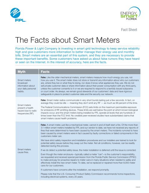 Smart Meters - Public Service Commission