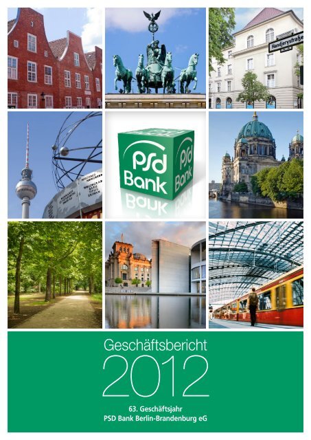 GeschÃ¤ftsbericht 2012 - PSD Bank Berlin-Brandenburg eG