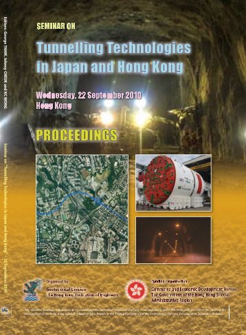 Seminar on âTunnelling Technologies in Japan and Hong Kongâ