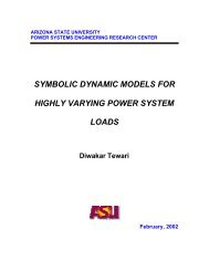 symbolic dynamic models for highly varying power system loads