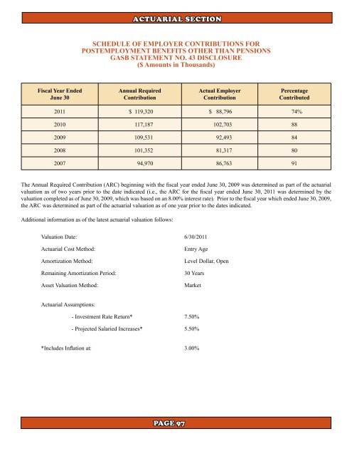 a complete copy of the 2012 CAFR Report! - PSERs