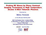 Probing RF Waves by Phase Contrast Imaging Techniques in High ...