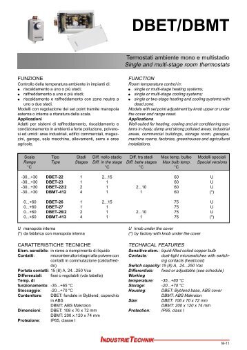 DBET/DBMT - Betec Controls