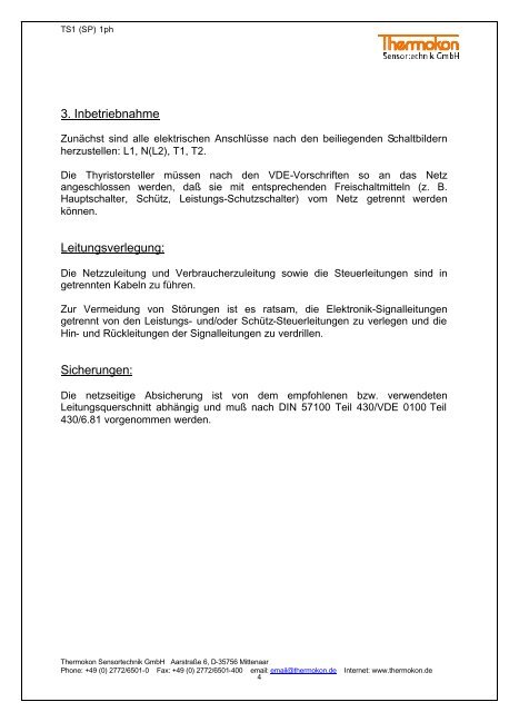 TS1 (SP) 1ph - Betec Controls BV