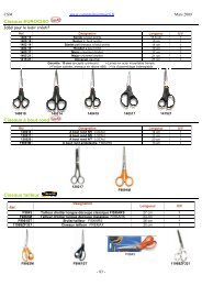 2009 03 Catalogue Mercerie Partie2PM - Comptoir Saint Merri