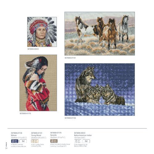 COUNTED CROSS STITCH KITS NEEDLEPOINT ... - Coatscrafts.com