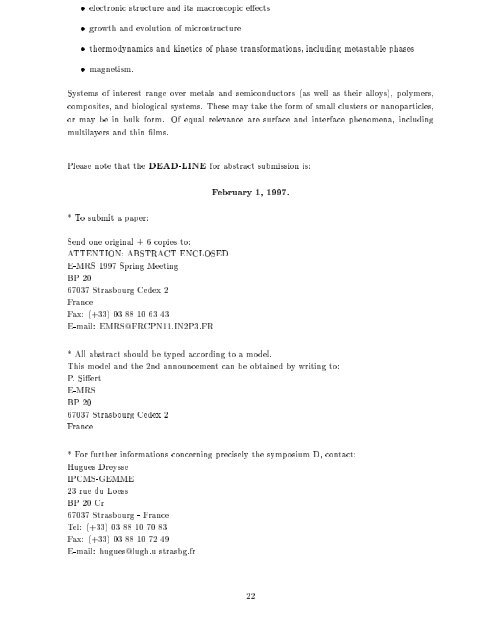 CALCULATION OF COMPLEX PROCESSES IN MATERIALS ... - Psi-k