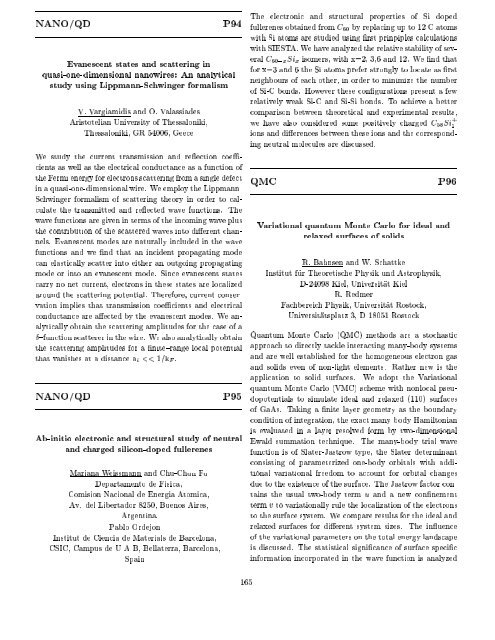 Programme and Abstracts Ab initio (from electronic structure ... - Psi-k