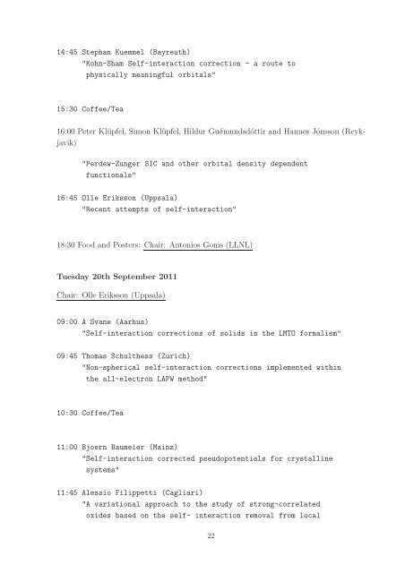 Newsletter 107 - October 2011 - (pdf - 0.6 MB) - Psi-k