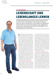 LeidenScHaft und LebenSLangeS Lernen - PSI