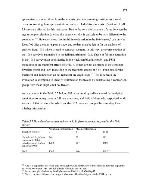 Evaluation of the Australian Wage Subsidy Special Youth ...