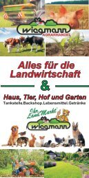 WiegmannAgrar   Alles für die Landwirtschaft, Haus, Tier, Hof und Garten