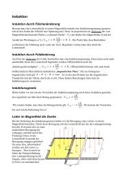Zusammenfassung Induktion Teil 1 - Psiquadrat.de