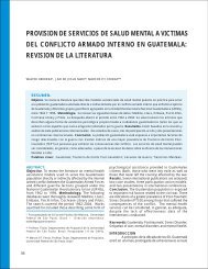 provision de servicios de salud mental a victimas ... - Psiquiatria.com