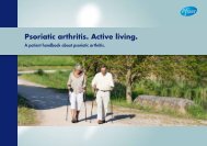 Psoriatic arthritis. Active living. - Psoriasis