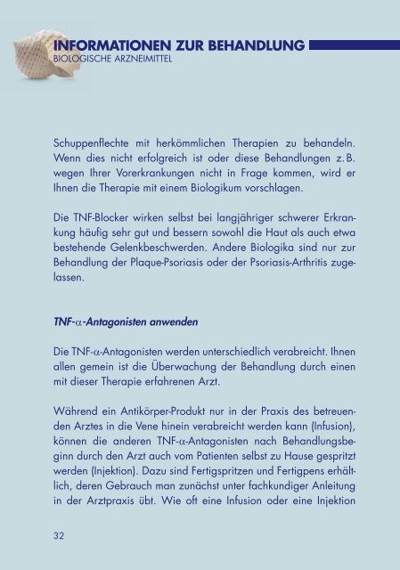 InfORmAtIOnen zuR eRkRAnkung - Psoriasis