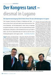 Der Kongress tanzt – diesmal in Lugano - PS:PR