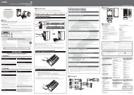 Yamaha Stagepas 300 Portable PA System Manual - American ...