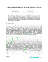 Process-Algebraic Modelling of Priority Queueing Networks